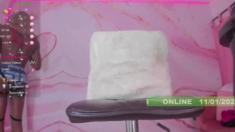 Snapshot of karlaebony_ts chatting on January 11, 7:17 am KARLA online show from January 11, 7:17 am