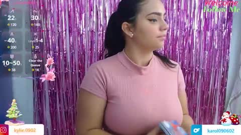 Snapshot of karol_09 chatting on December 21, 2:30 am karol 09 online show from December 21, 2:30 am