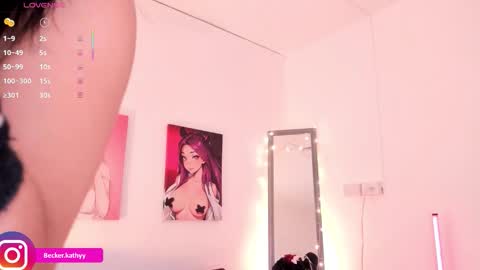 Snapshot of kathybecker chatting on January 14, 2:55 pm Katherine online show from January 14, 2:55 pm