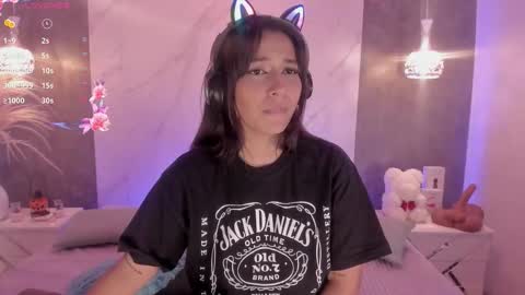 Snapshot of kiiimthompson chatting on October 10, 10:20 pm Kim Thompson online show from October 10, 10:20 pm