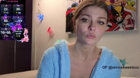 Snapshot of kitsuneserina77 chatting on April 9, 7:03 am Serina Chan online show from April 9, 7:03 am