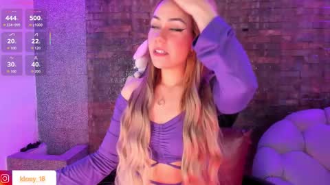 Kloey  online show from September 29, 11:53 pm