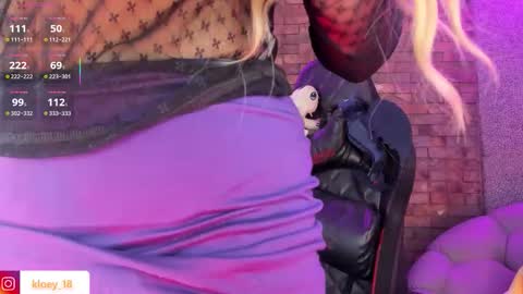 Kloey  online show from October 14, 9:04 pm