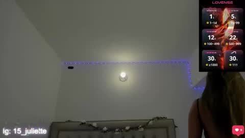 Juliette online show from March 15, 4:46 pm