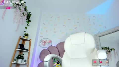 Snapshot of kylie_evans_18 chatting on February 23, 7:28 pm Kylie online show from February 23, 7:28 pm