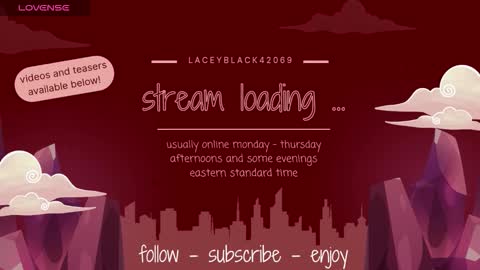 Snapshot of laceyblack42069 chatting on January 6, 5:05 pm Lacey online show from January 6, 5:05 pm
