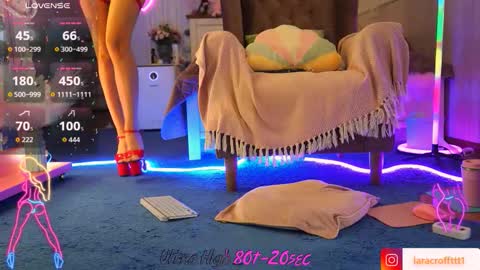 laracroftt online show from November 30, 9:30 pm