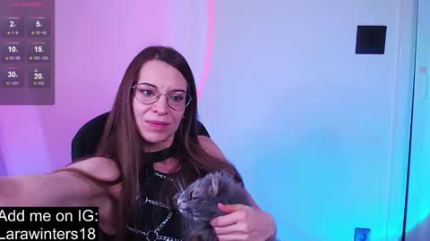 larawinters online show from February 8, 7:39 pm