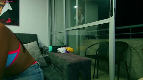 Snapshot of latin_couple77 chatting on January 8, 2:25 am Sara y Andy online show from January 8, 2:25 am