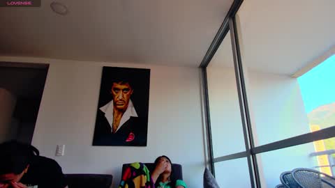 Snapshot of latin_couple77 chatting on January 18, 12:15 pm Sara y Andy online show from January 18, 12:15 pm