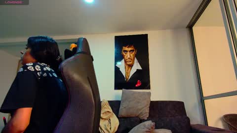 Snapshot of latin_couple77 chatting on March 7, 4:46 am Sara y Andy online show from March 7, 4:46 am