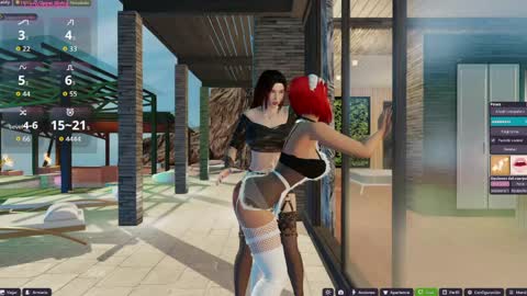 Snapshot of latina_french chatting on April 11, 3:27 pm leidy online show from April 11, 3:27 pm