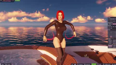 Snapshot of latina_french chatting on April 17, 1:47 pm leidy online show from April 17, 1:47 pm