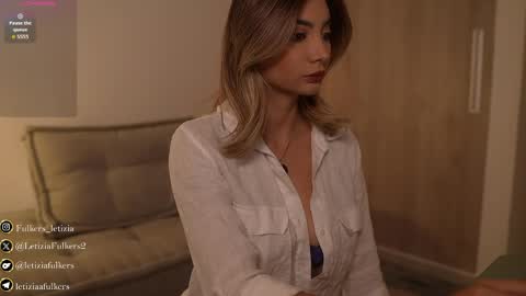 Snapshot of letiziafulkers1 chatting on May 8, 2:44 pm Letizia Fulkers online show from May 8, 2:44 pm