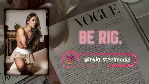 Snapshot of leyla_steel chatting on June 27, 5:29 pm INSTA leylasteel model online show from June 27, 5:29 pm