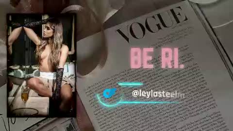Snapshot of leyla_steel chatting on July 7, 2:10 pm INSTA leylasteel model online show from July 7, 2:10 pm