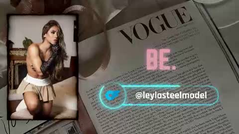 Snapshot of leyla_steel chatting on July 10, 11:35 am INSTA leylasteel model online show from July 10, 11:35 am