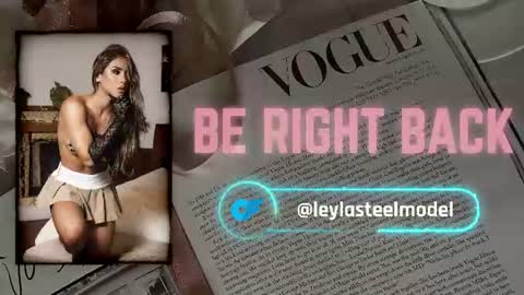 Snapshot of leyla_steel chatting on July 11, 11:46 am INSTA leylasteel model online show from July 11, 11:46 am