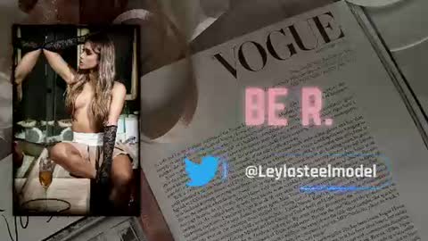 Snapshot of leyla_steel chatting on July 22, 2:42 pm INSTA leylasteel model online show from July 22, 2:42 pm