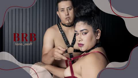 Snapshot of liana_asaff chatting on June 25, 7:07 pm Mistress Liana - Sir Asaf online show from June 25, 7:07 pm