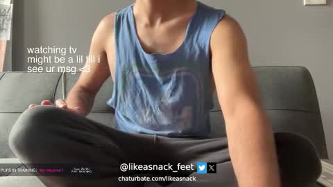 Snapshot of likeasnack chatting on October 11, 7:34 pm likeasnack online show from October 11, 7:34 pm