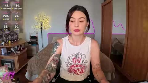 Snapshot of lilcamomile chatting on June 25, 10:20 am Camomile Lil online show from June 25, 10:20 am