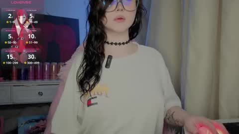 Snapshot of lilhornyprincess chatting on May 1, 10:42 am Nika and Lori online show from May 1, 10:42 am