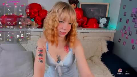 Snapshot of lina_blueeyed chatting on February 16, 6:54 am Lina blueeyed    GMT3 1100-1700 Mon Wed Thu Sat Sun online show from February 16, 6:54 am