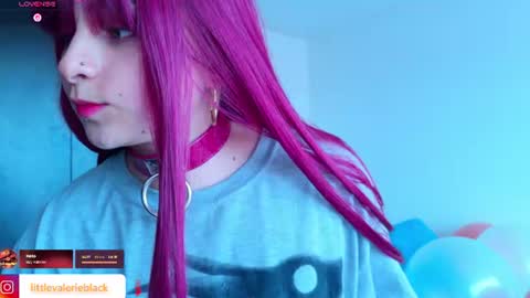Snapshot of littlevalerie chatting on June 14, 10:12 pm Valerie online show from June 14, 10:12 pm
