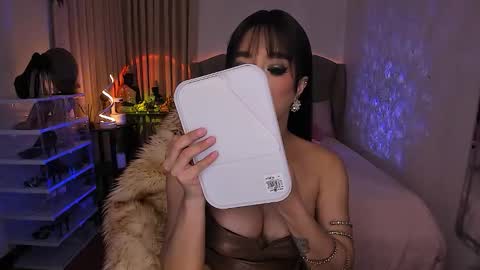 Snapshot of livecumayumi chatting on October 16, 6:58 am Goddess Ayumi online show from October 16, 6:58 am