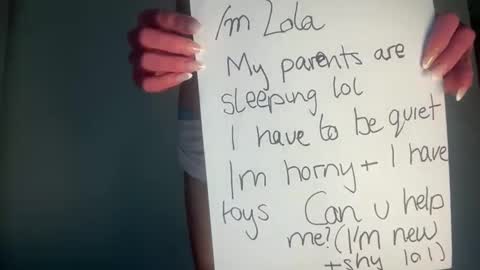 Snapshot of llolaford chatting on May 15, 6:20 am lolaaa online show from May 15, 6:20 am