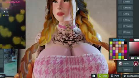 Snapshot of lollita__pop chatting on June 13, 5:22 pm ANNE online show from June 13, 5:22 pm