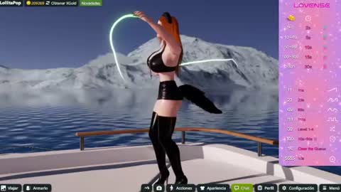 Snapshot of lollita__pop chatting on July 28, 7:50 pm ANNE online show from July 28, 7:50 pm
