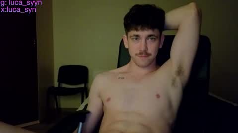 Snapshot of luca_syn chatting on April 25, 4:59 pm Luca S online show from April 25, 4:59 pm