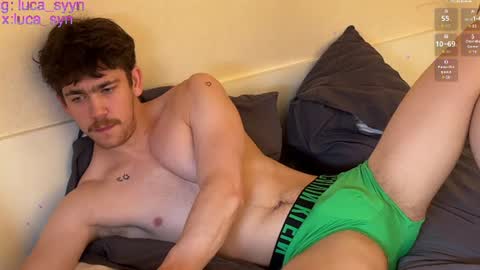 Snapshot of luca_syn chatting on June 11, 10:13 am Luca S online show from June 11, 10:13 am