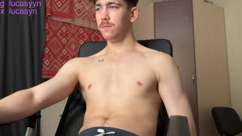 Snapshot of luca_syn chatting on July 7, 8:24 pm Luca S online show from July 7, 8:24 pm