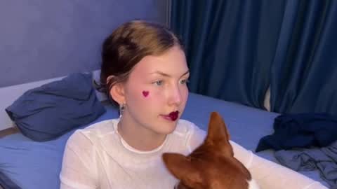 Snapshot of luckysex_ chatting on February 14, 3:36 pm hello im Kristy and Nick  PVT OPEN online show from February 14, 3:36 pm