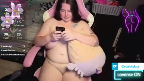 Snapshot of lucygooseyz30 chatting on June 14, 2:24 am Lucy online show from June 14, 2:24 am