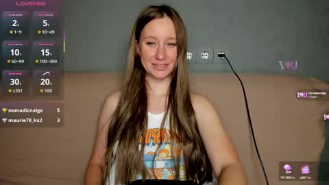 Snapshot of lusyagreenberg chatting on October 6, 5:32 pm LusyaGreenberg online show from October 6, 5:32 pm