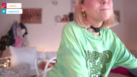 Maeve  schedule 11 am- 530 pm colombia time  online show from April 21, 2:01 pm