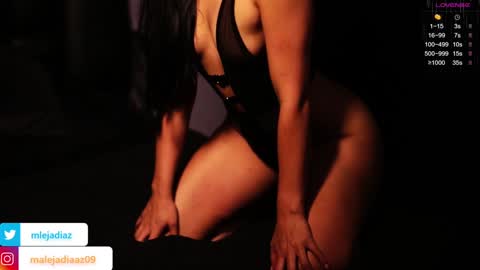 Snapshot of malejadiaz_ chatting on December 18, 6:14 pm Maleja Diaz online show from December 18, 6:14 pm