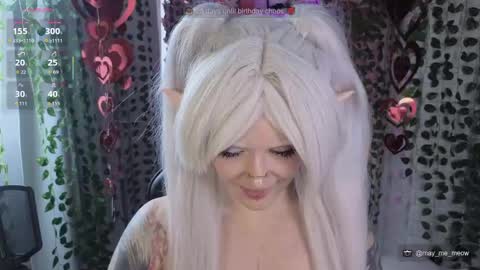 Snapshot of mao_me_meow chatting on May 14, 8:21 am Sasha online show from May 14, 8:21 am