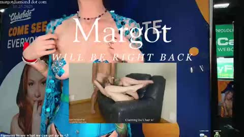 Snapshot of margotdiamond chatting on October 25, 4:57 pm   online show from October 25, 4:57 pm