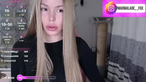 Marmalade Fox online show from March 27, 7:57 pm