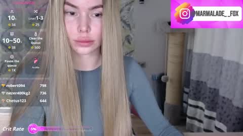 Marmalade Fox online show from April 4, 2:47 pm