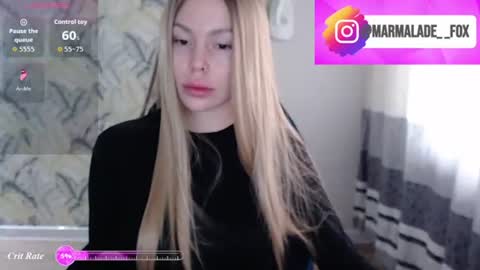 Snapshot of marmalade_fox chatting on July 20, 9:12 am Marmalade Fox online show from July 20, 9:12 am