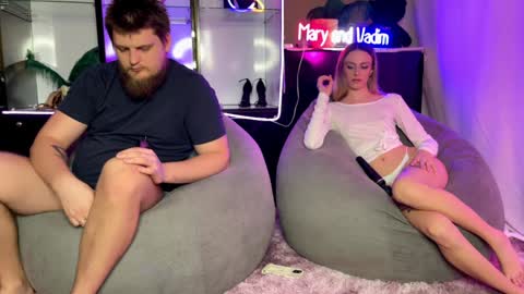 Snapshot of mary_and_vadim chatting on February 4, 1:06 pm Maria and Vadim online show from February 4, 1:06 pm