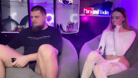 Snapshot of mary_and_vadim chatting on March 4, 8:27 pm Maria and Vadim online show from March 4, 8:27 pm