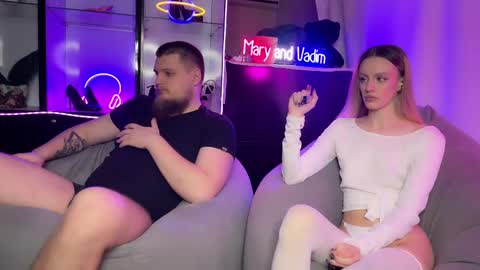 Snapshot of mary_and_vadim chatting on March 6, 9:09 pm Maria and Vadim online show from March 6, 9:09 pm