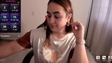Snapshot of maryluna95 chatting on April 27, 9:13 pm Dulce Maria online show from April 27, 9:13 pm